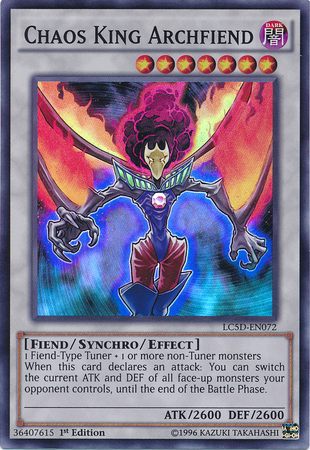 Chaos King Archfiend [LC5D-EN072] Super Rare | Tables and Towers