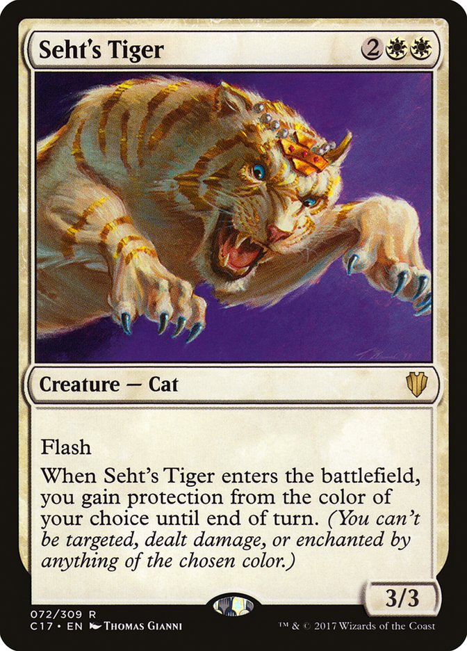 Seht's Tiger [Commander 2017] | Tables and Towers