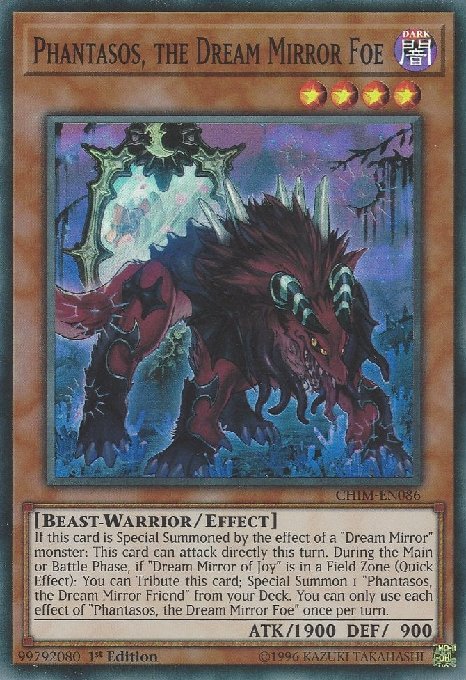 Phantasos, the Dream Mirror Foe [CHIM-EN086] Super Rare | Tables and Towers