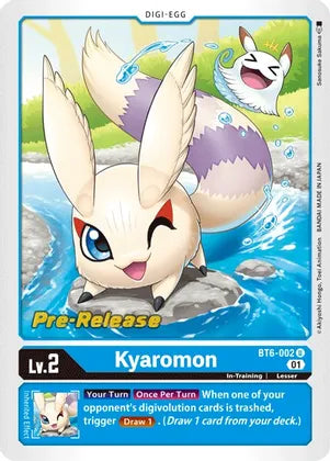 Kyaromon [BT6-002] [Double Diamond Pre-Release Cards] | Tables and Towers