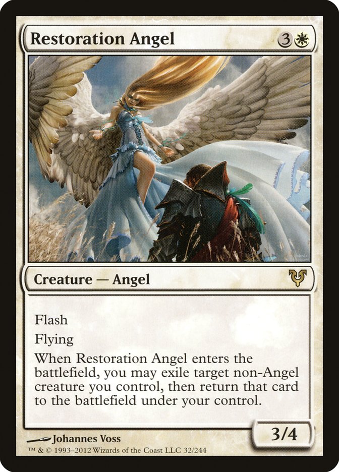 Restoration Angel [Avacyn Restored] | Tables and Towers