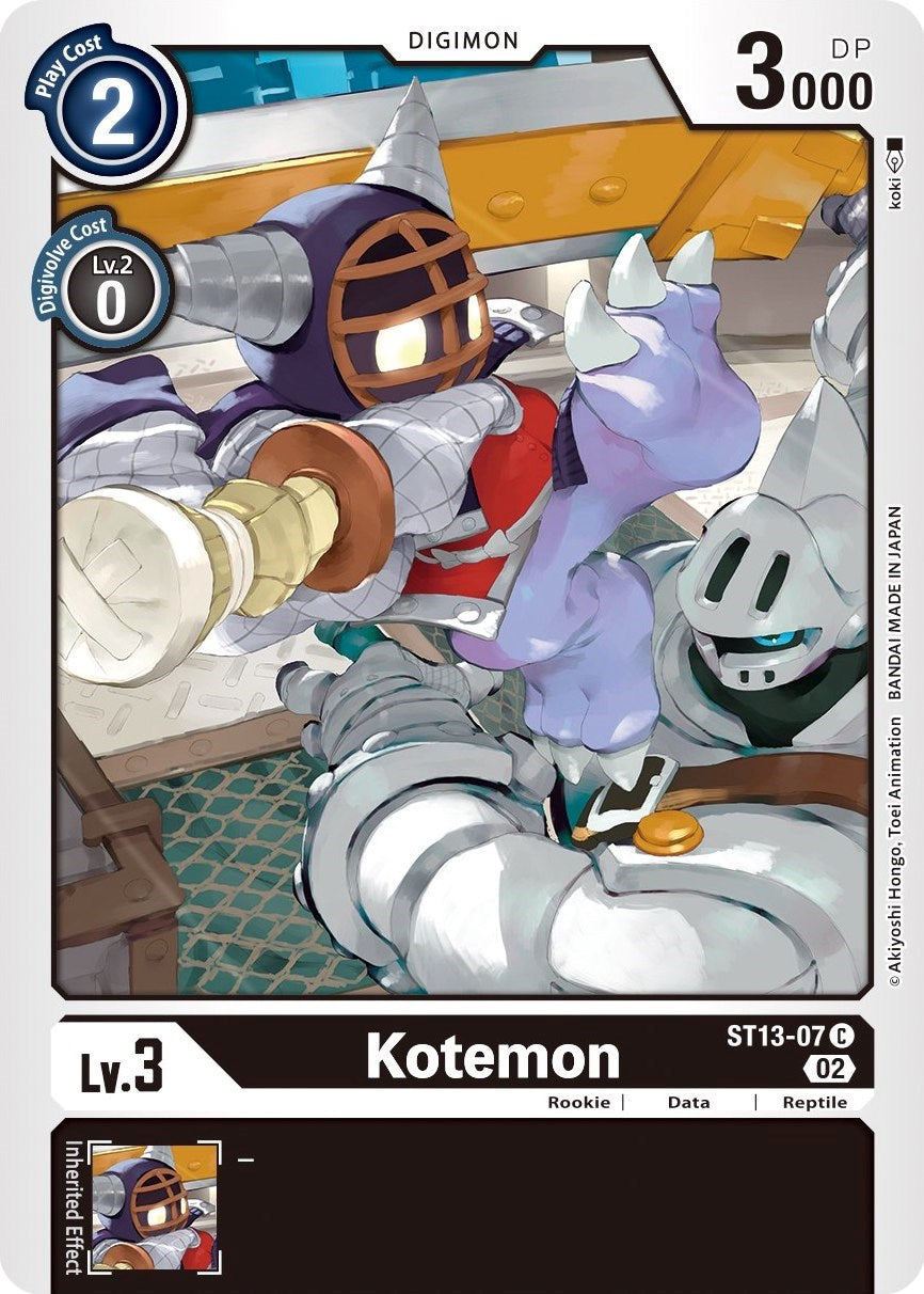 Kotemon [ST13-07] [Starter Deck: Ragnaloardmon] | Tables and Towers