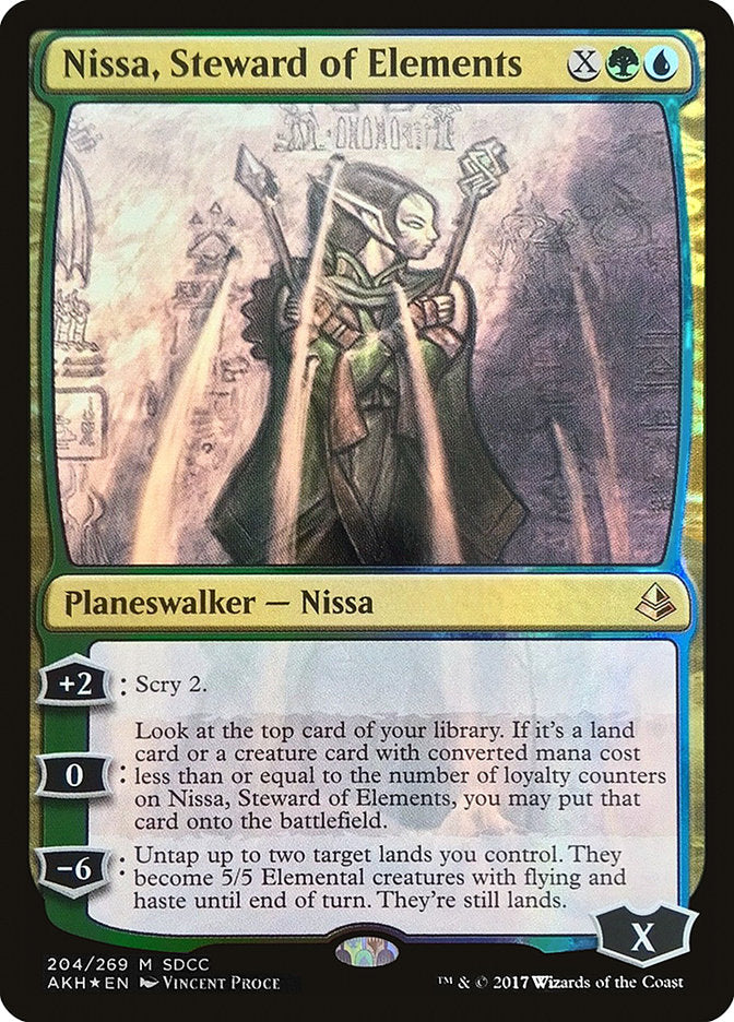 Nissa, Steward of Elements [San Diego Comic-Con 2017] | Tables and Towers