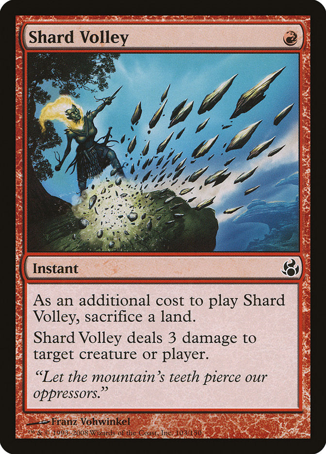 Shard Volley [Morningtide] | Tables and Towers