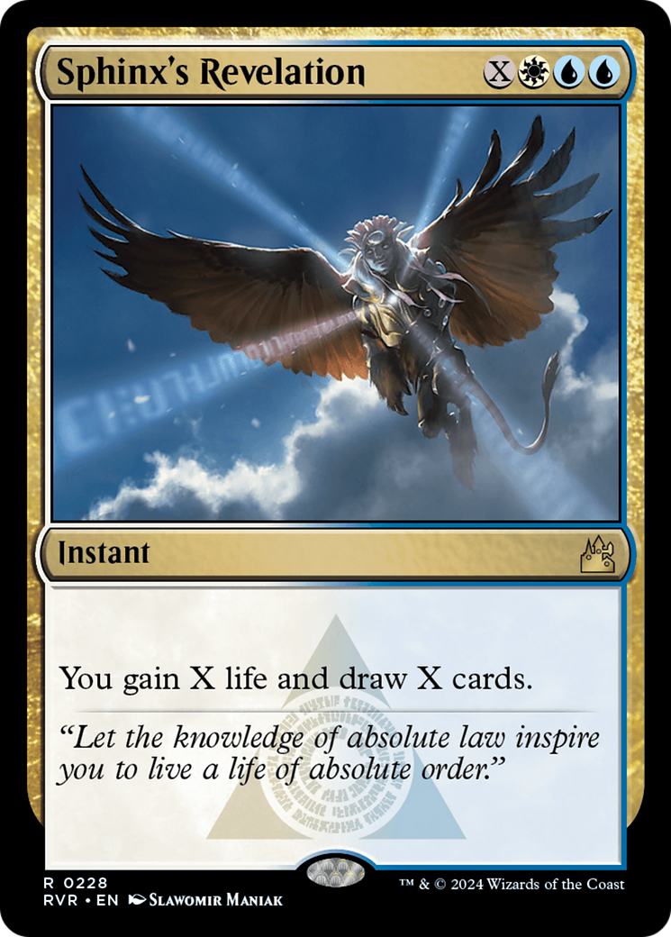 Sphinx's Revelation [Ravnica Remastered] | Tables and Towers