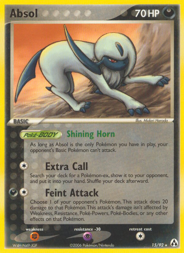 Absol (15/92) [EX: Legend Maker] | Tables and Towers