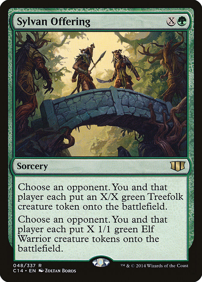 Sylvan Offering [Commander 2014] | Tables and Towers