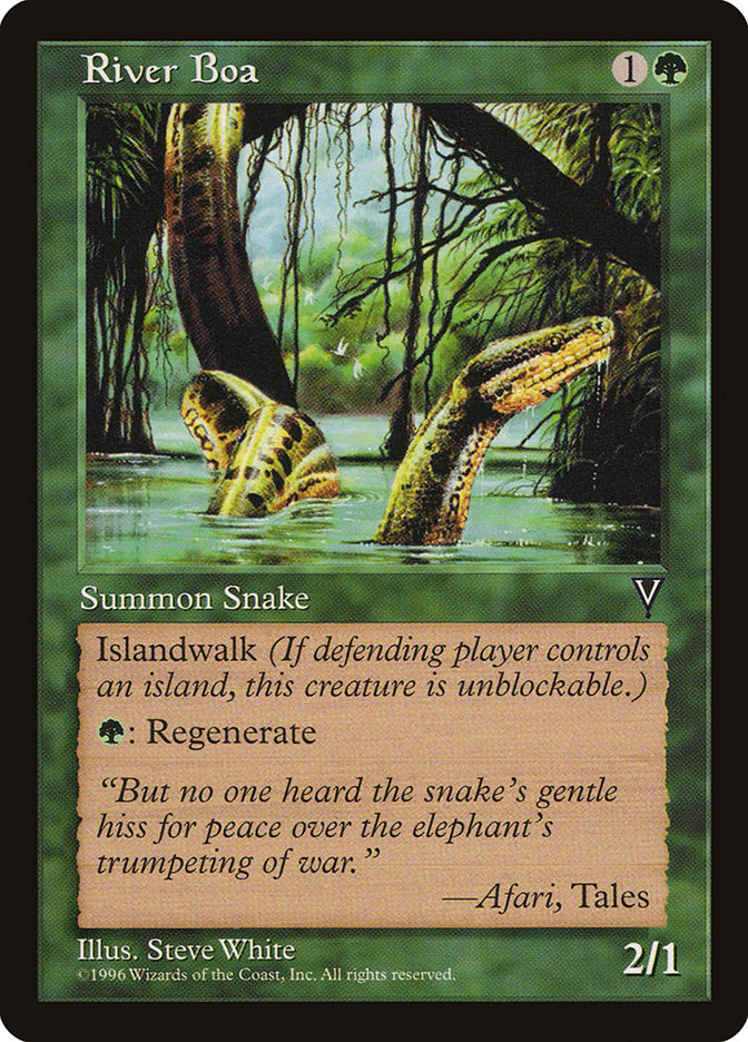 River Boa [Visions] | Tables and Towers