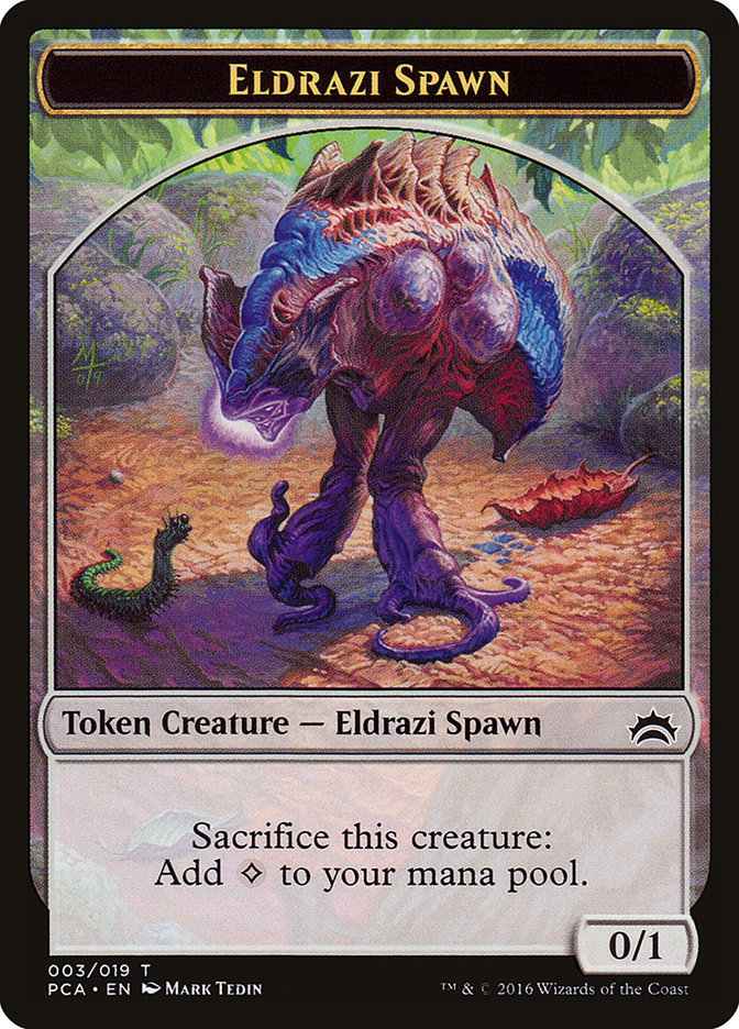 Eldrazi Spawn Token (003/019) [Planechase Anthology Tokens] | Tables and Towers