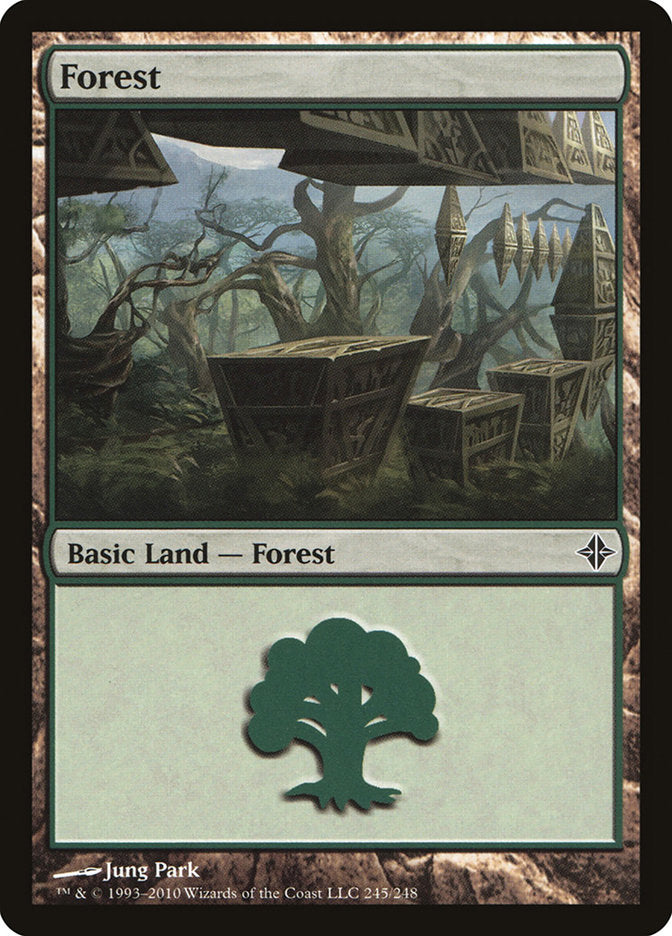 Forest (245) [Rise of the Eldrazi] | Tables and Towers