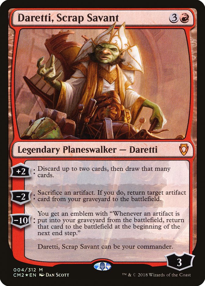 Daretti, Scrap Savant [Commander Anthology Volume II] | Tables and Towers