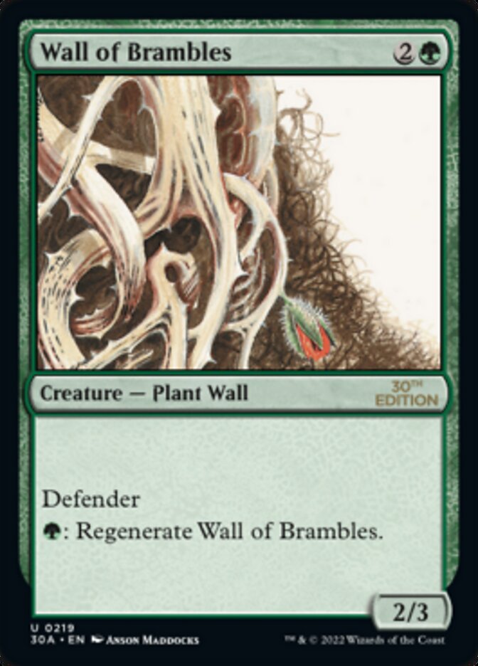 Wall of Brambles [30th Anniversary Edition] | Tables and Towers