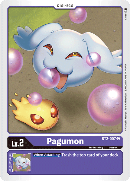 Pagumon [BT2-007] [Release Special Booster Ver.1.0] | Tables and Towers