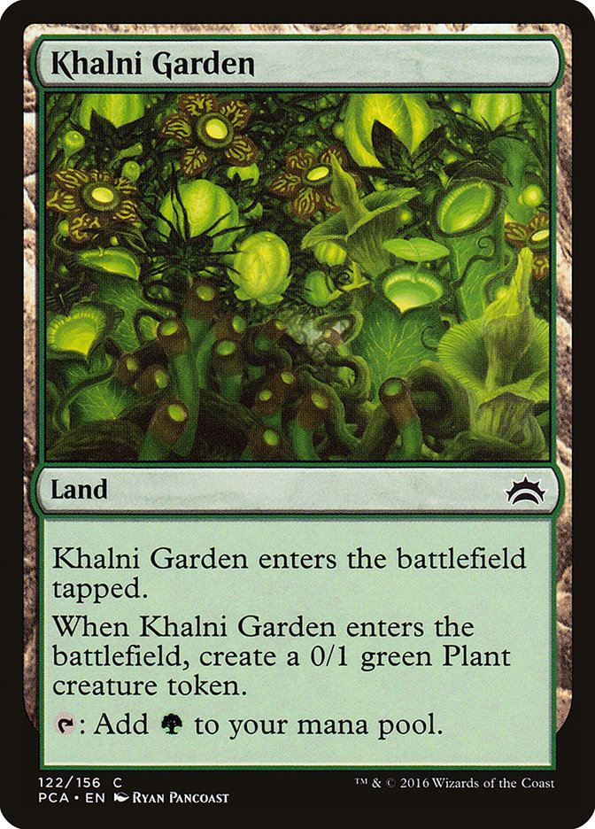 Khalni Garden [Planechase Anthology] | Tables and Towers