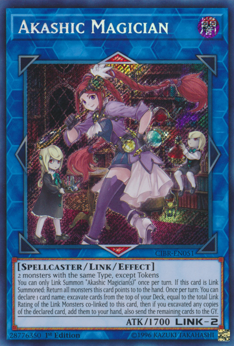 Akashic Magician [CIBR-EN051] Secret Rare | Tables and Towers