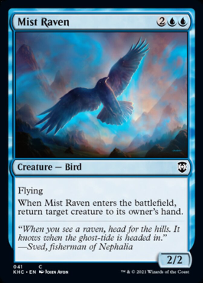 Mist Raven [Kaldheim Commander] | Tables and Towers