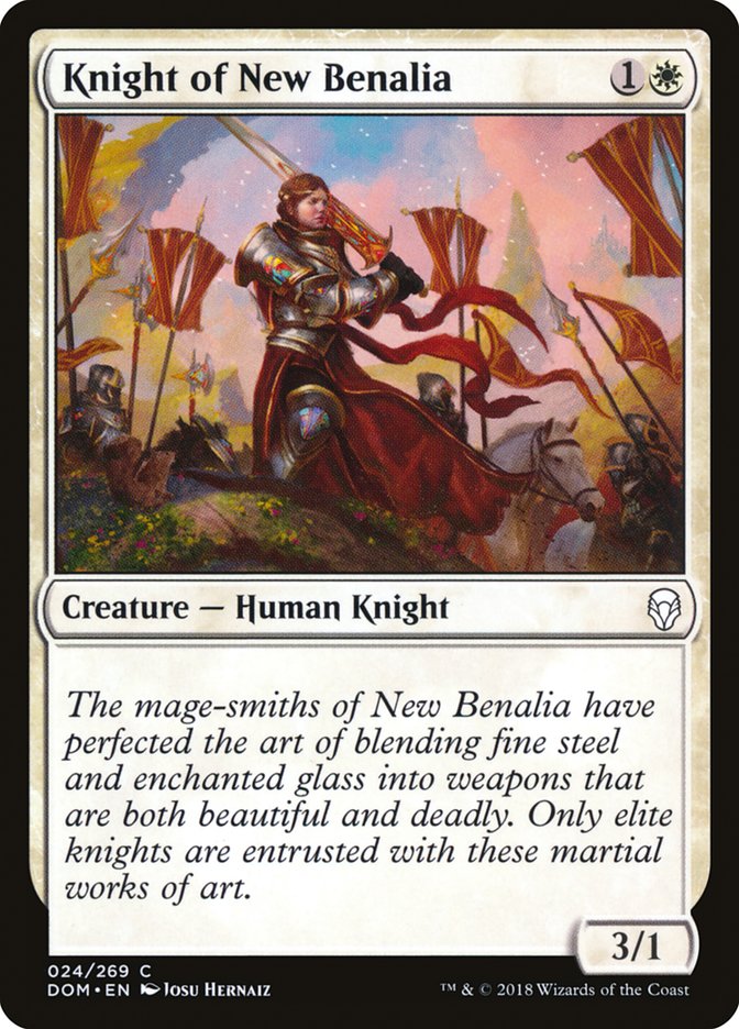 Knight of New Benalia [Dominaria] | Tables and Towers