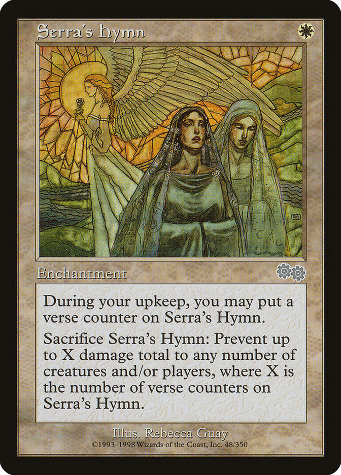 Serra's Hymn [Urza's Saga] | Tables and Towers