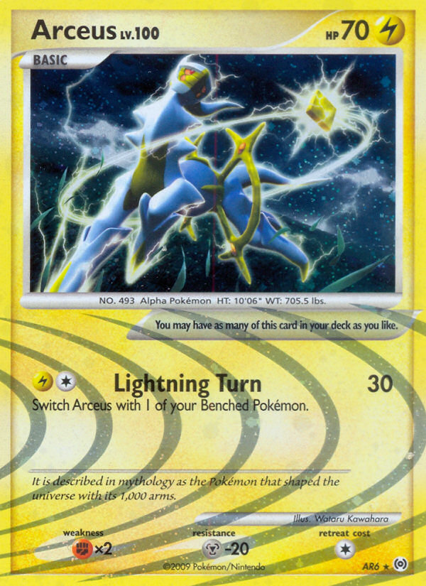 Arceus (AR6) [Platinum: Arceus] | Tables and Towers