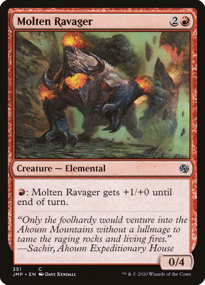 Molten Ravager [Jumpstart] | Tables and Towers