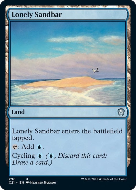 Lonely Sandbar [Commander 2021] | Tables and Towers