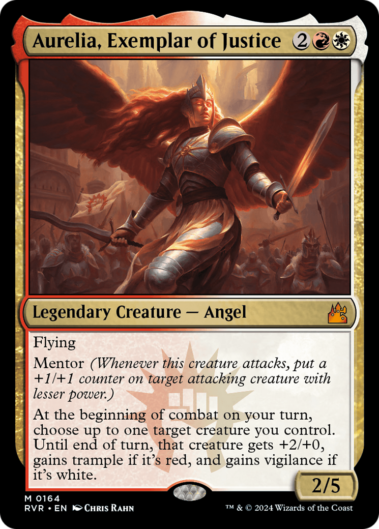 Aurelia, Exemplar of Justice [Ravnica Remastered] | Tables and Towers