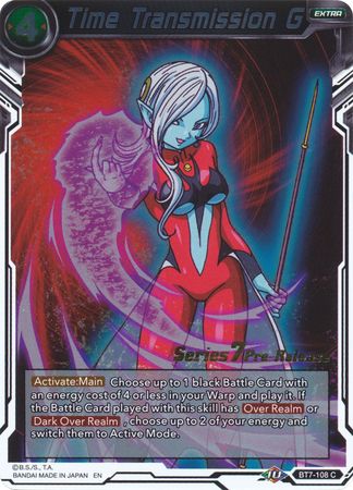 Time Transmission G (BT7-108_PR) [Assault of the Saiyans Prerelease Promos] | Tables and Towers