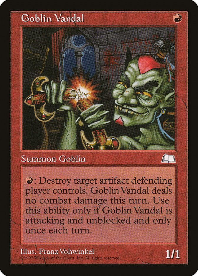 Goblin Vandal [Weatherlight] | Tables and Towers