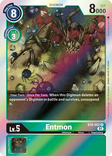 Entmon [BT6-052] [Double Diamond] | Tables and Towers