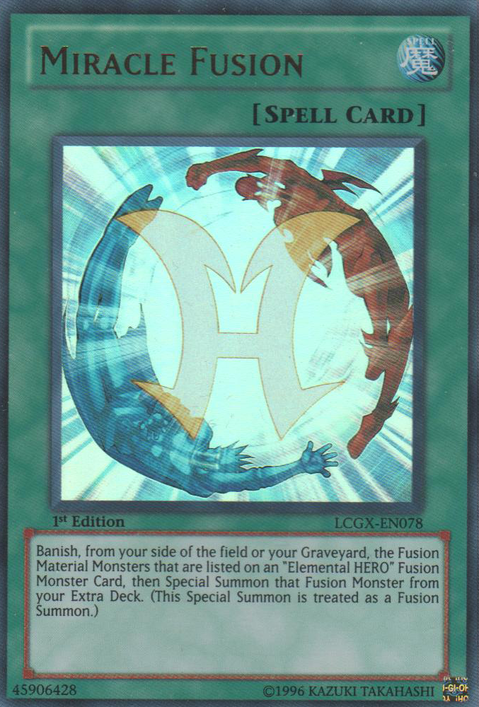 Miracle Fusion [LCGX-EN078] Ultra Rare | Tables and Towers