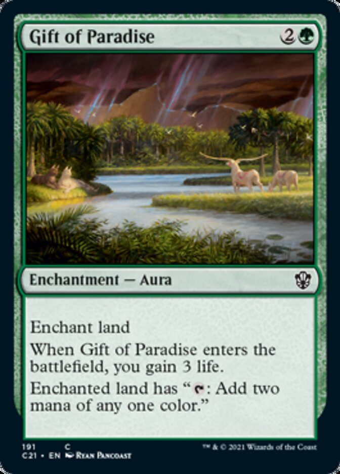 Gift of Paradise [Commander 2021] | Tables and Towers