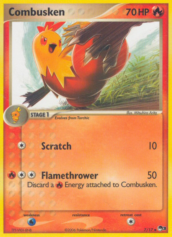 Combusken (7/17) [POP Series 3] | Tables and Towers