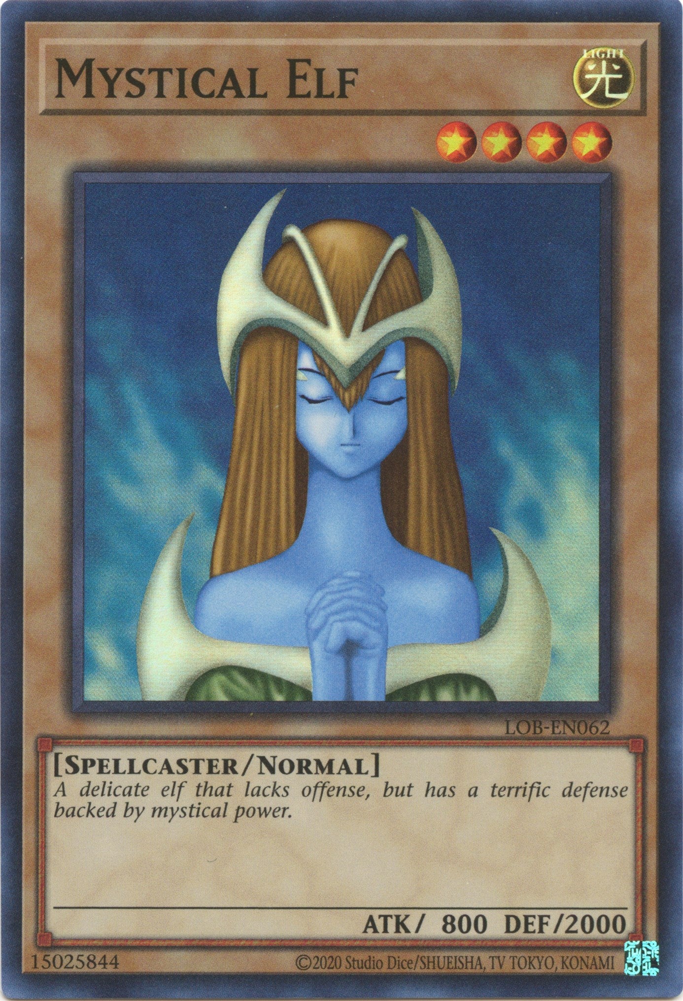 Mystical Elf (25th Anniversary) [LOB-EN062] Super Rare | Tables and Towers