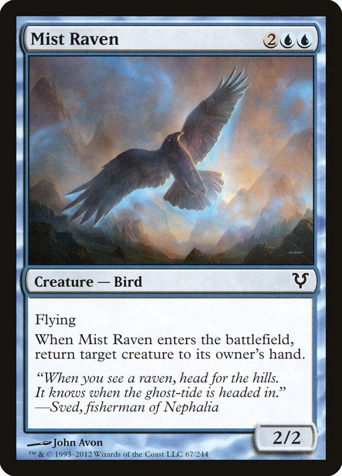 Mist Raven [Avacyn Restored] | Tables and Towers