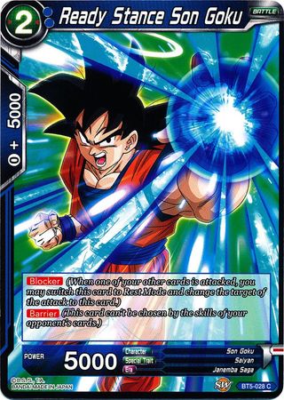 Ready Stance Son Goku (BT5-028) [Miraculous Revival] | Tables and Towers