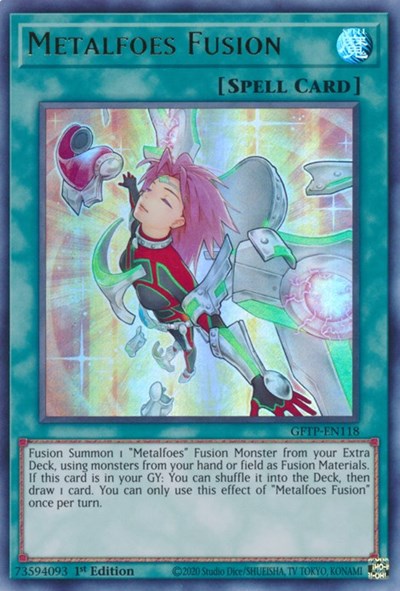 Metalfoes Fusion [GFTP-EN118] Ultra Rare | Tables and Towers