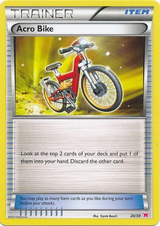 Acro Bike (20/30) [XY: Trainer Kit 2 - Latias] | Tables and Towers