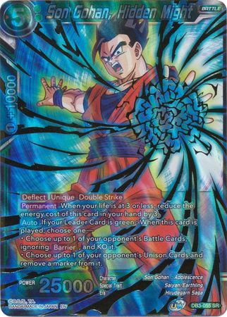 Son Gohan, Hidden Might (DB3-055) [Giant Force] | Tables and Towers