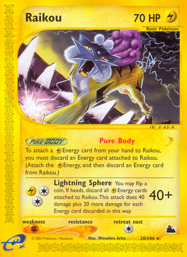 Raikou (28/144) [Skyridge] | Tables and Towers