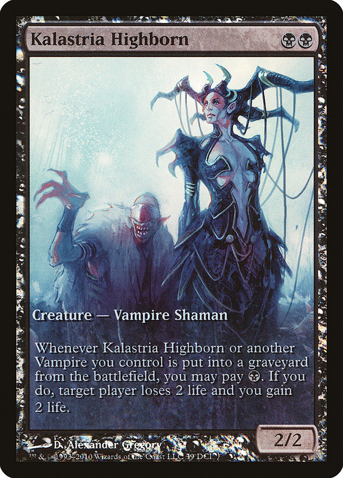 Kalastria Highborn (Game Day) (Extended Art) [Worldwake Prerelease Promos] | Tables and Towers