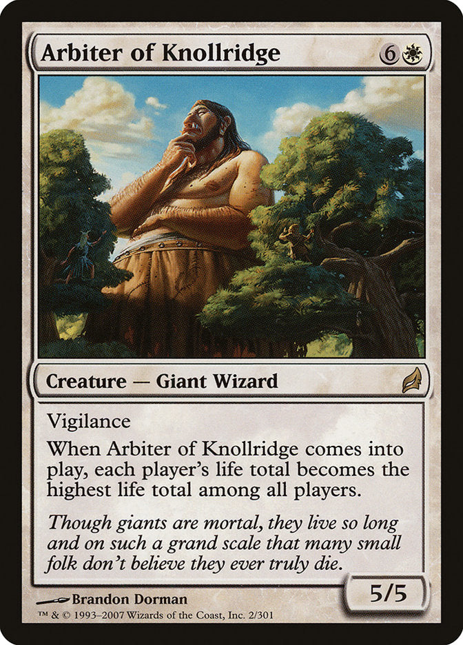 Arbiter of Knollridge [Lorwyn] | Tables and Towers