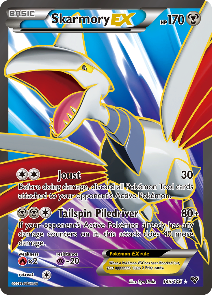 Skarmory EX (145/146) [XY: Base Set] | Tables and Towers