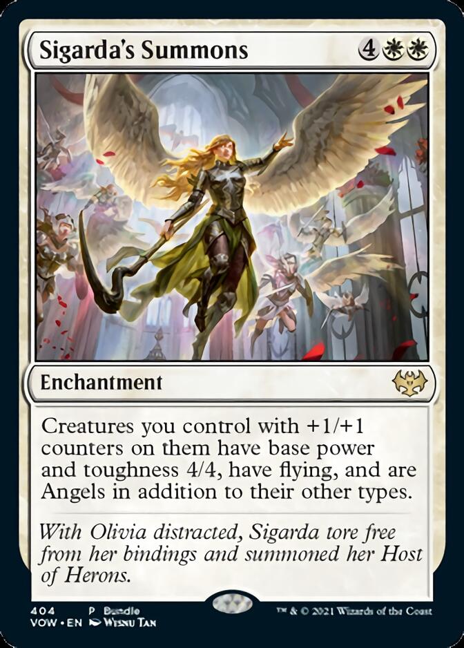 Sigarda's Summons (Bundle) [Innistrad: Crimson Vow] | Tables and Towers