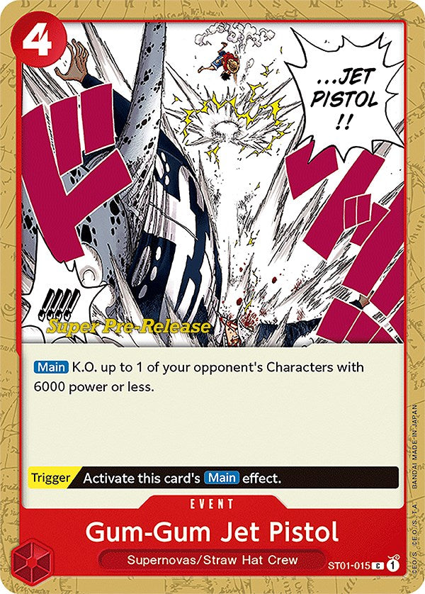 Gum-Gum Jet Pistol [Super Pre-Release Starter Deck: Straw Hat Crew] | Tables and Towers