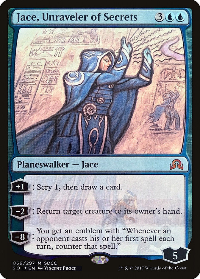 Jace, Unraveler of Secrets [San Diego Comic-Con 2017] | Tables and Towers