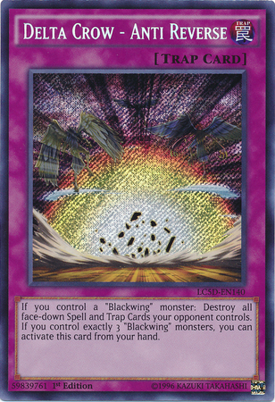 Delta Crow - Anti Reverse [LC5D-EN140] Secret Rare | Tables and Towers