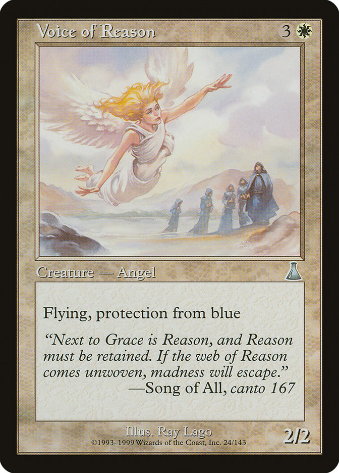 Voice of Reason [Urza's Destiny] | Tables and Towers