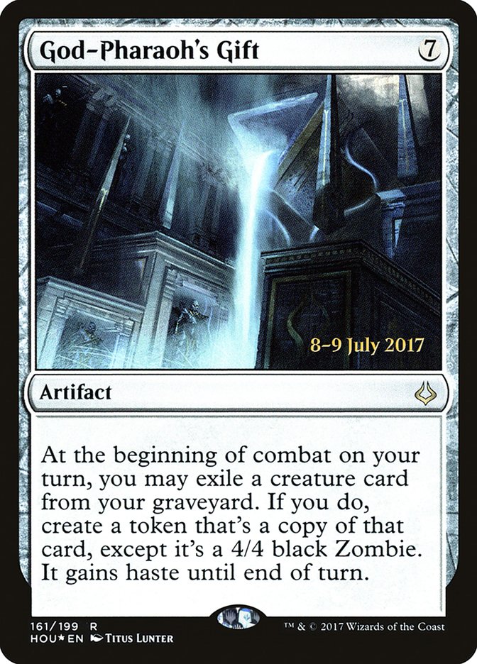 God-Pharaoh's Gift [Hour of Devastation Prerelease Promos] | Tables and Towers