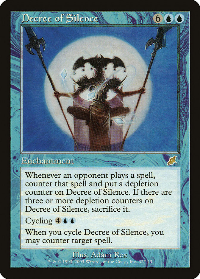 Decree of Silence [Scourge] | Tables and Towers