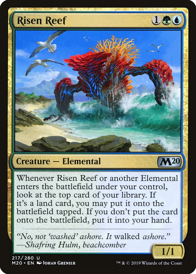 Risen Reef [Core Set 2020] | Tables and Towers